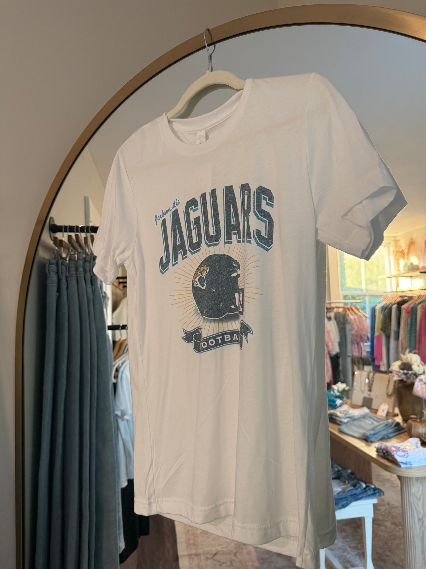 Jags White Graphic Tee