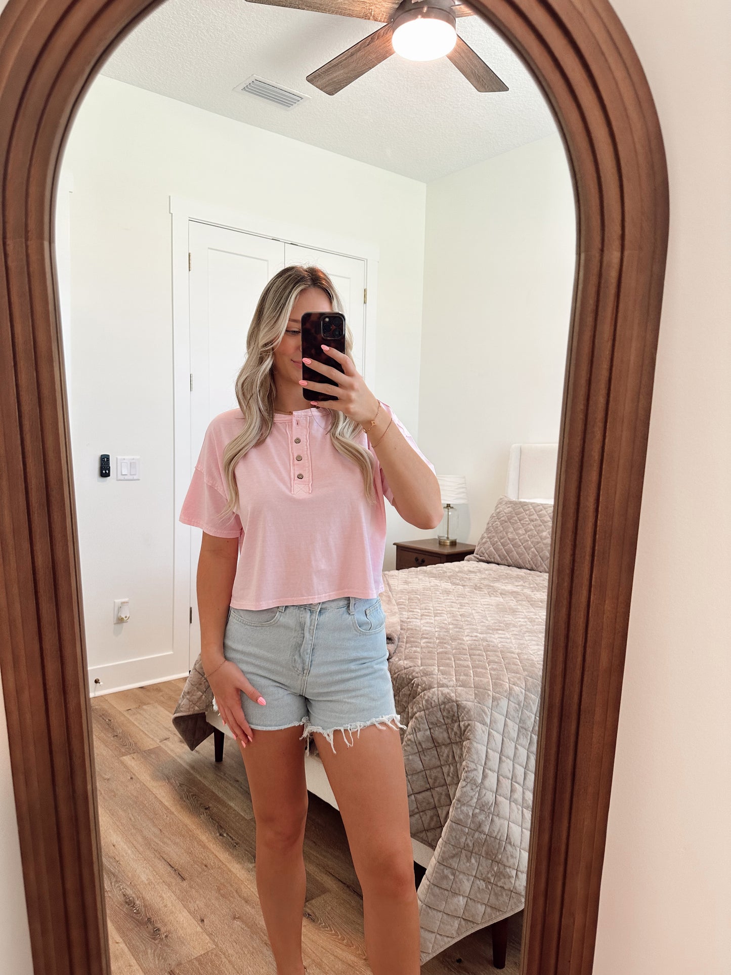 The Aria Top - Pink