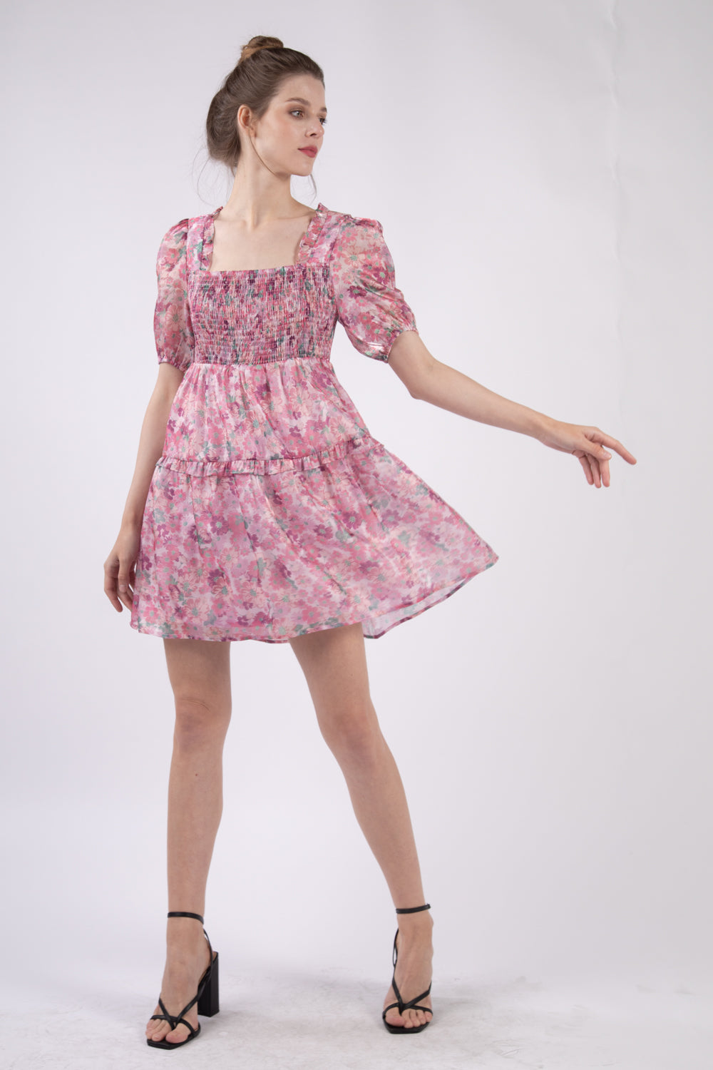 Plus Size Floral Babydoll Dress 351 Boutique Plus Size Floral Babydoll Dress 351 Boutique