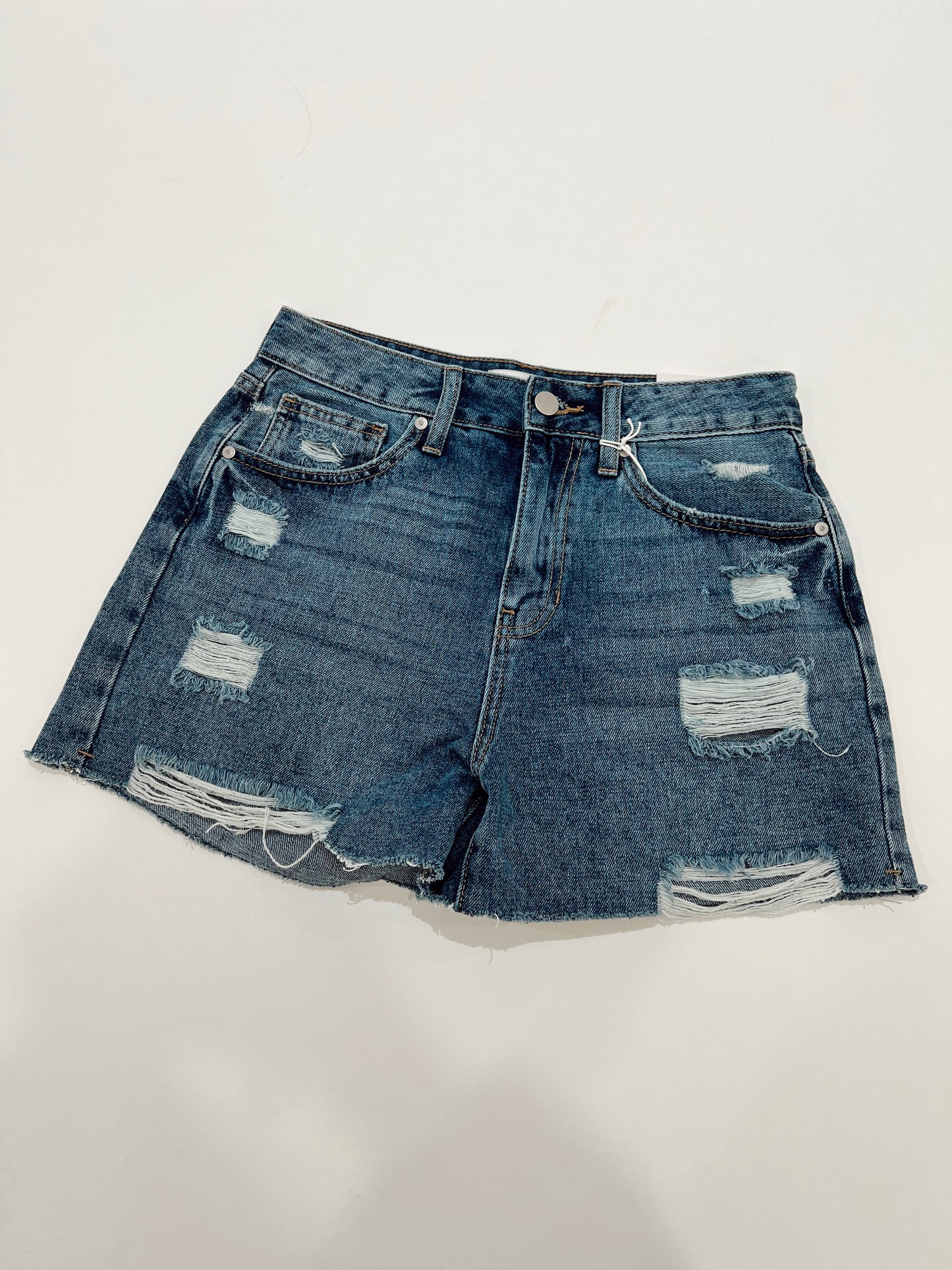 Dark Wash Denim Shorts