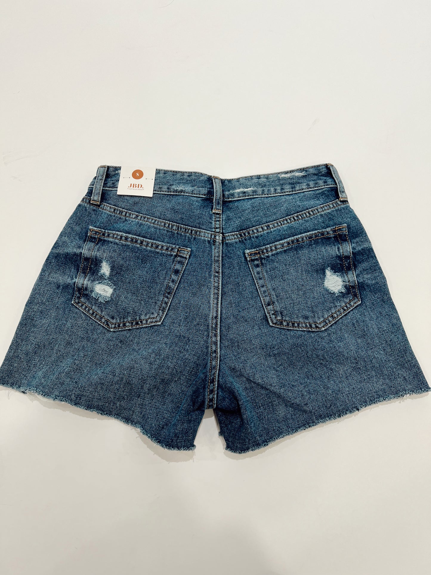 Dark Wash Denim Shorts
