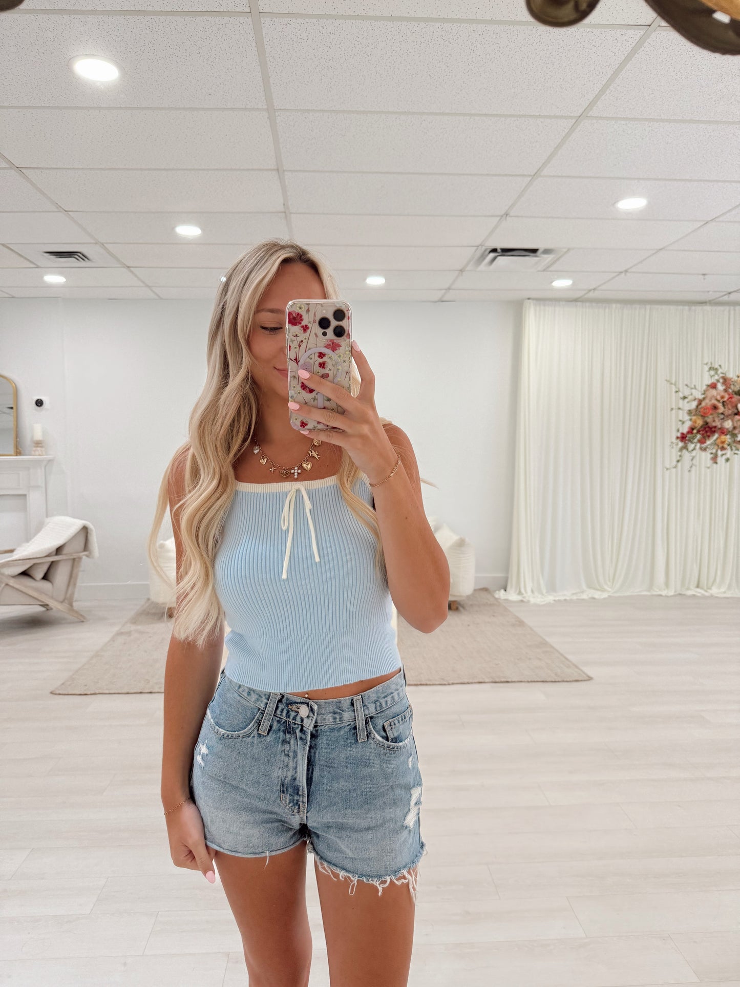 Bluebell Bliss Top