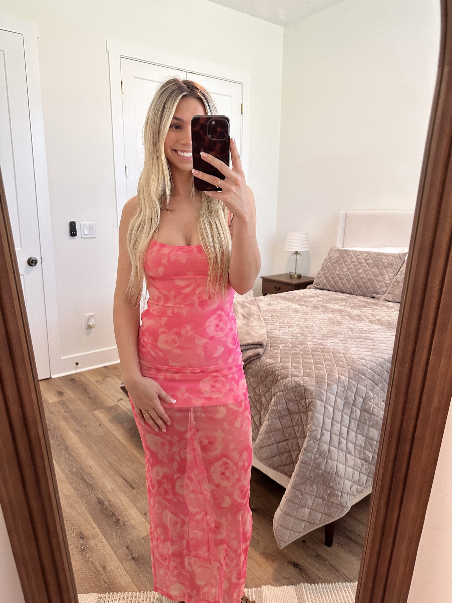 Pink Horizon Maxi Dress