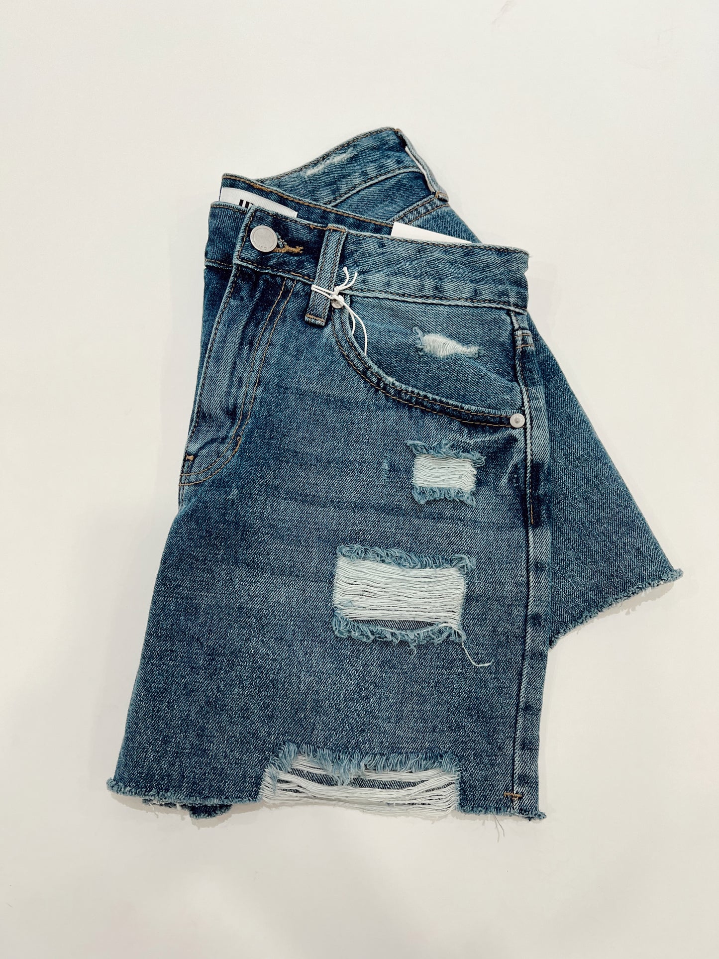 Dark Wash Denim Shorts