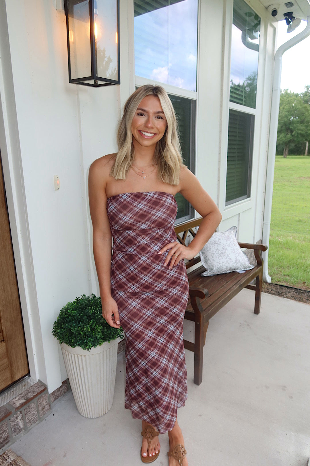 Autumn Avenue Midi Dress