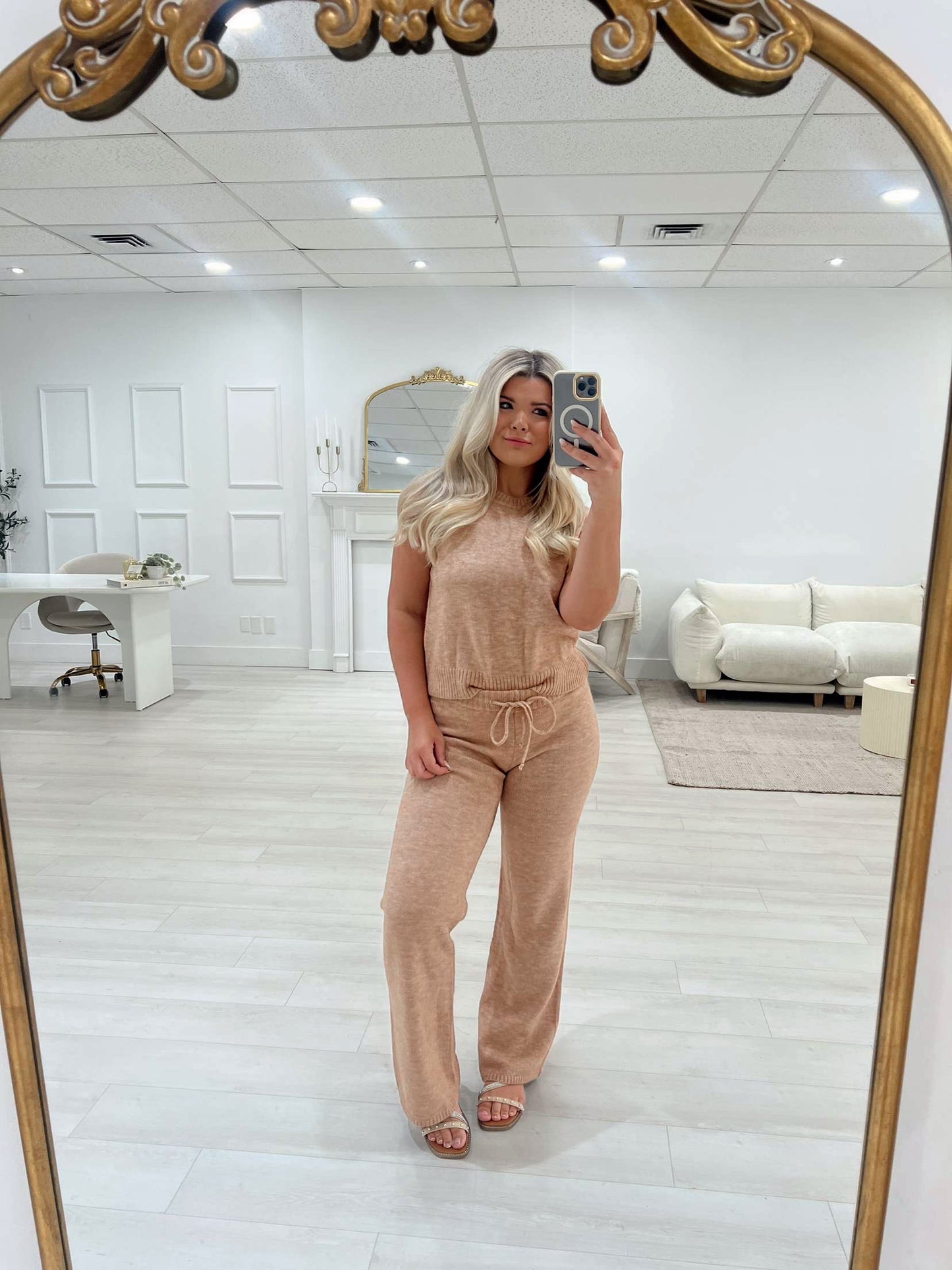 Taupe Tones Pant Set