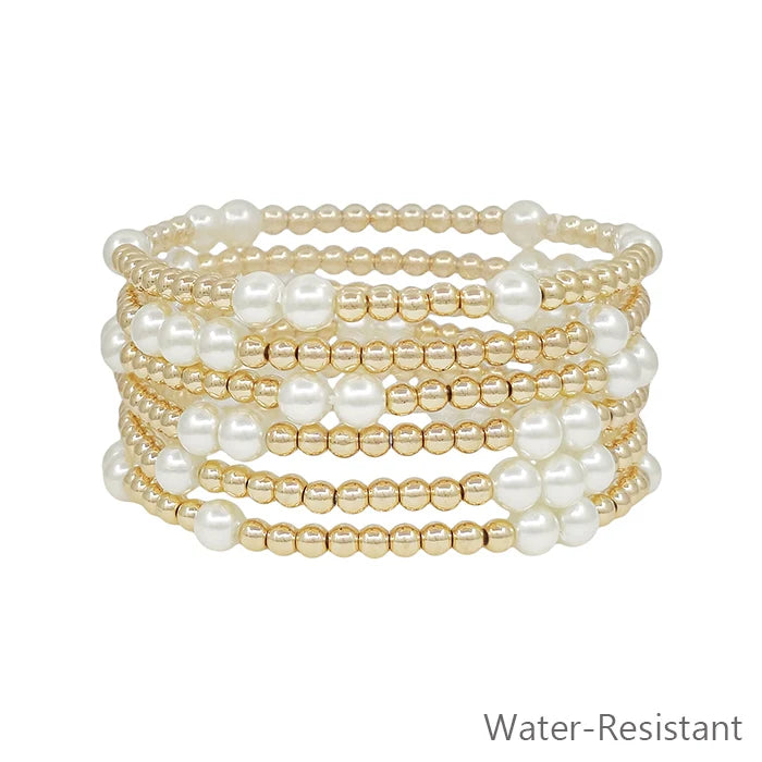 Darling Pearl Bracelet Set