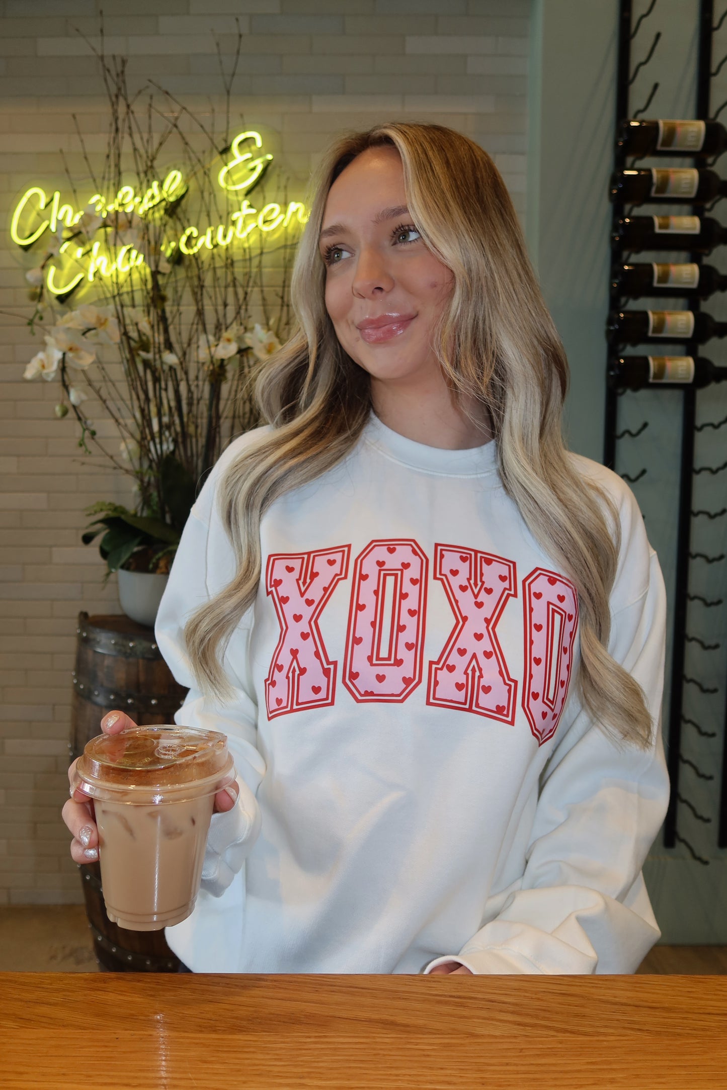 XOXO Crewneck Pullover