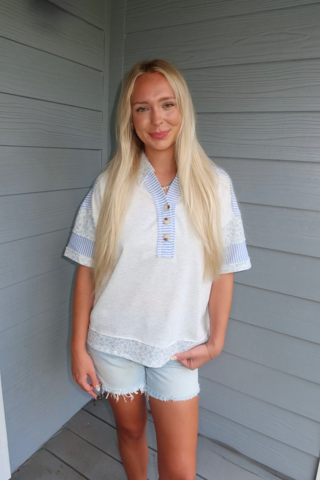 Coastal Blossom Tee