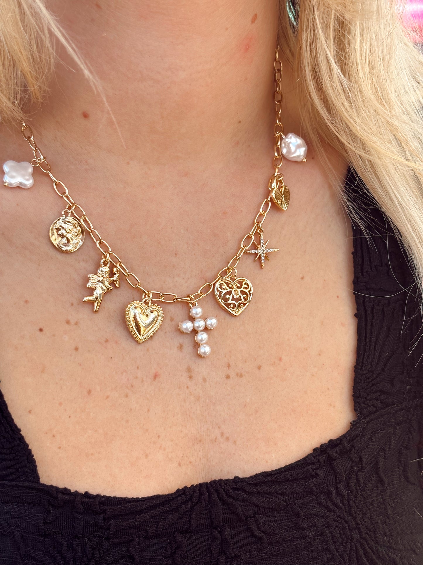 Lover Girl Charm Necklace