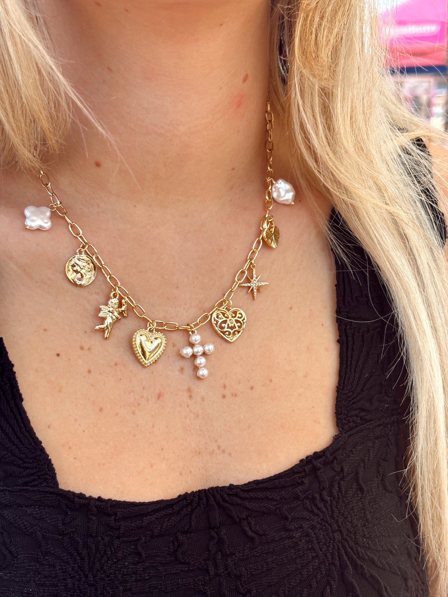 Lover Girl Charm Necklace