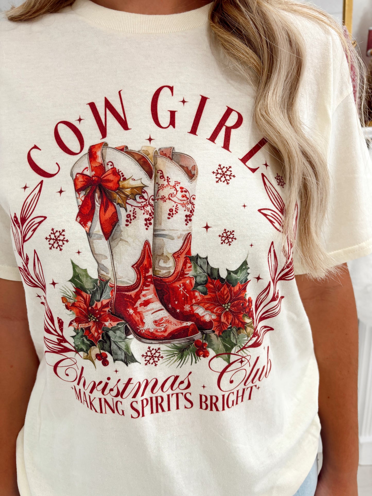 Cowgirl Christmas Tee