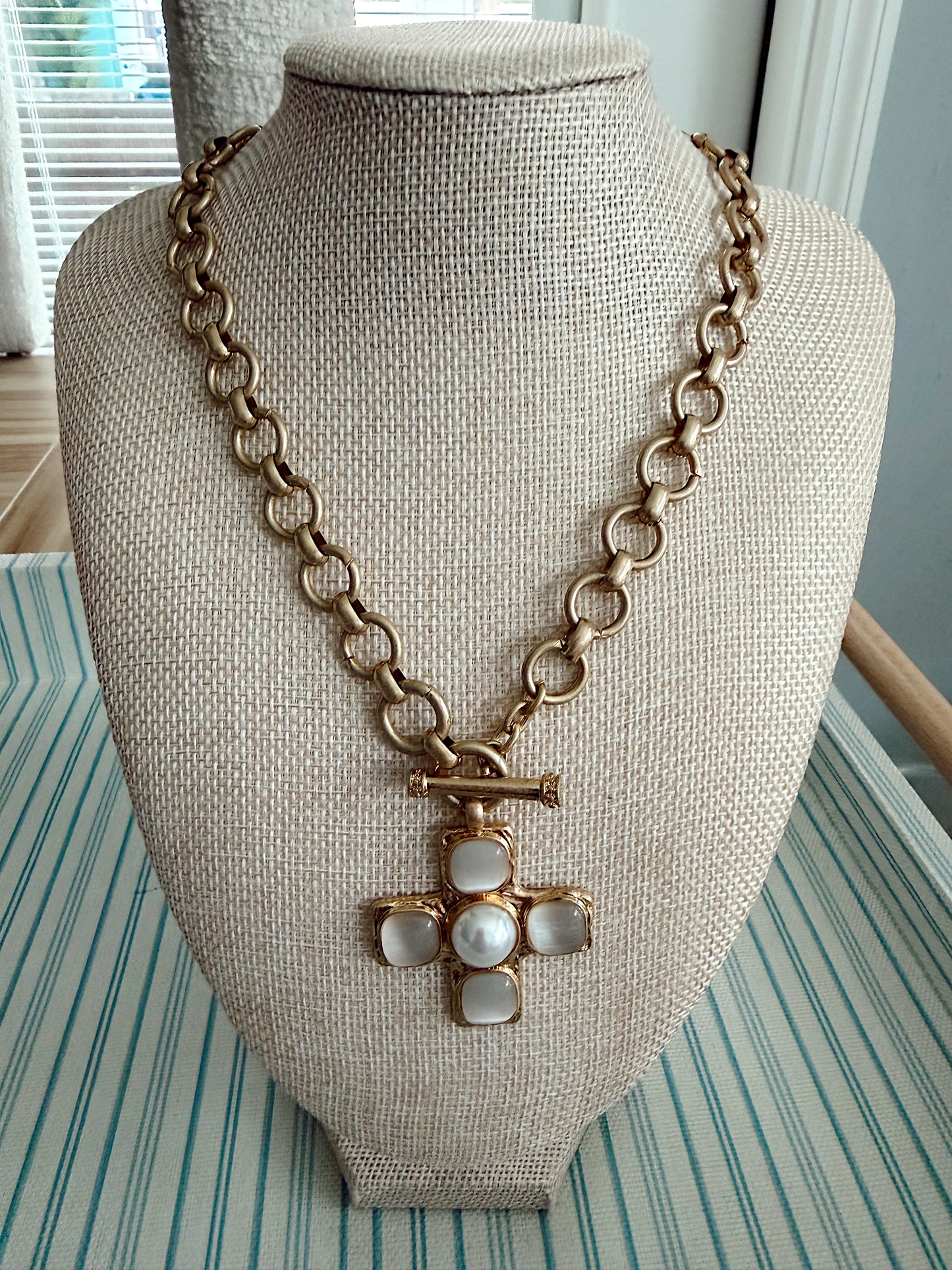 Vintage Cross Necklace