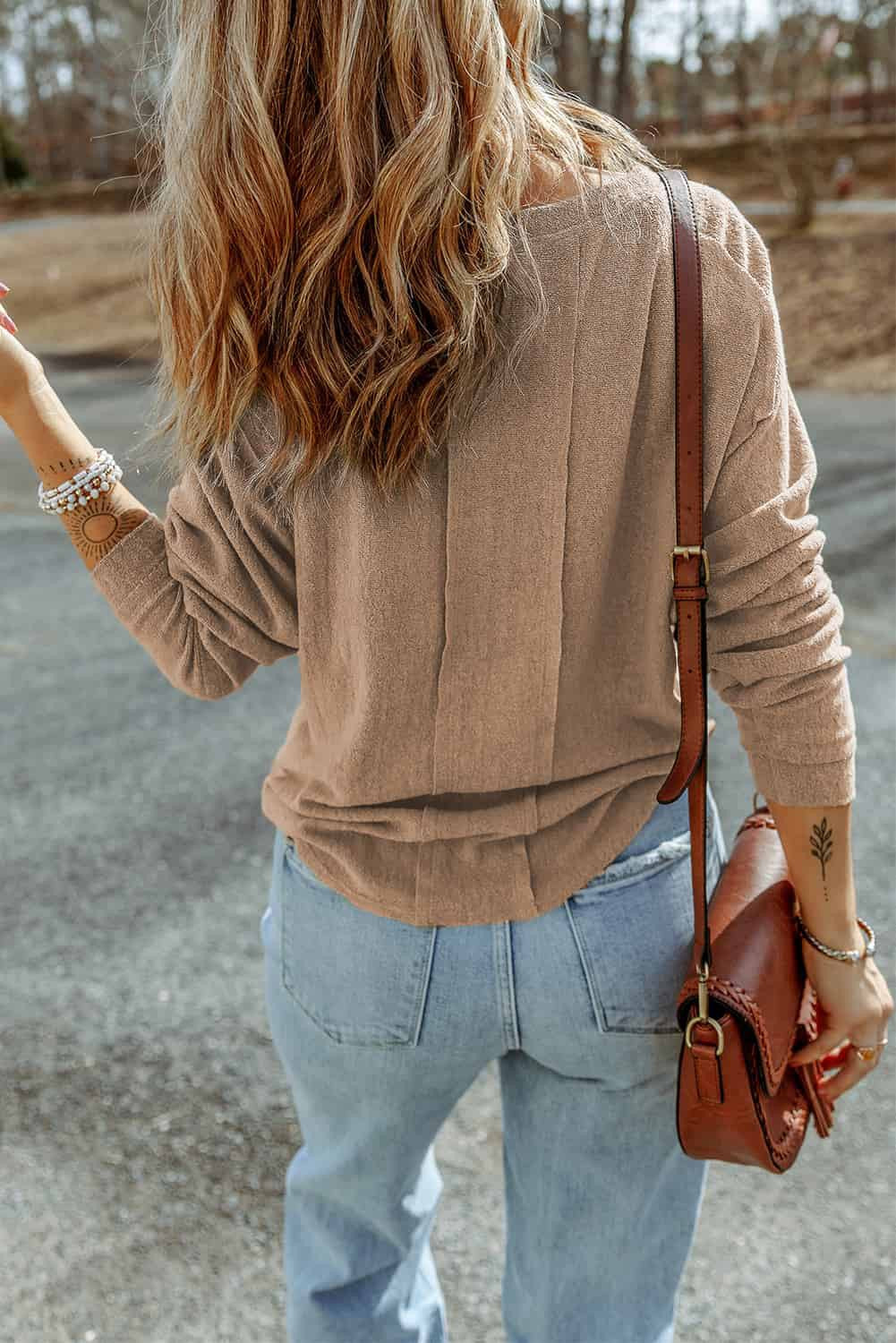 Apricot Long Sleeve Shirt