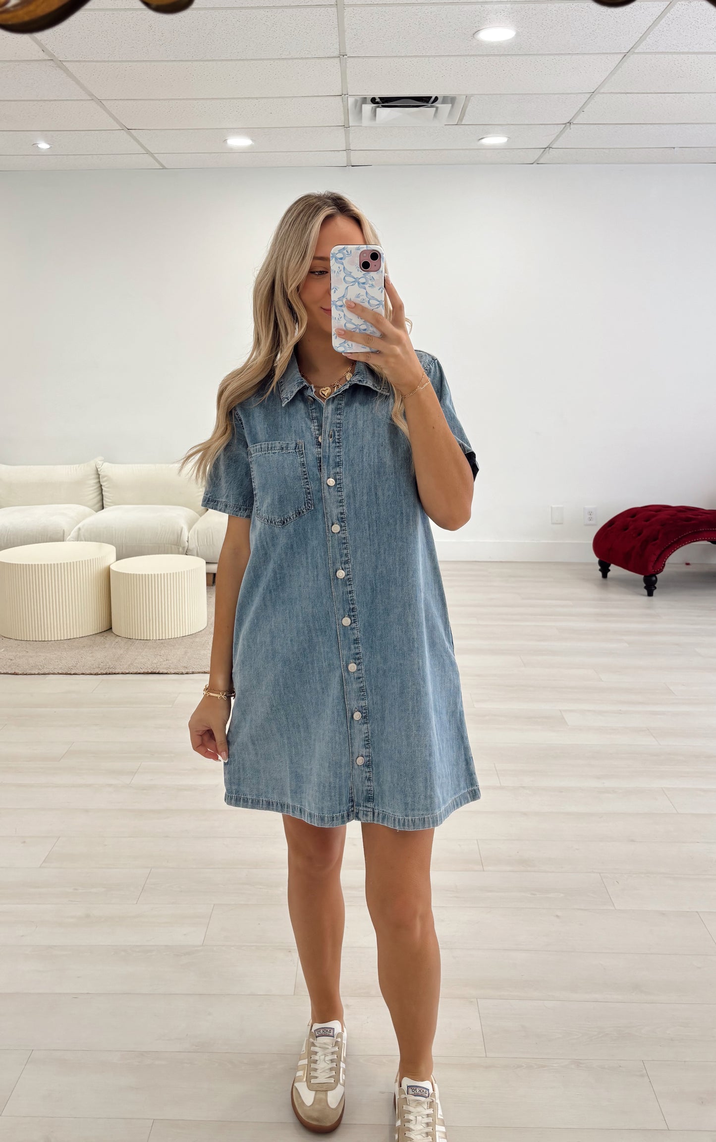 Dixie Denim Dress