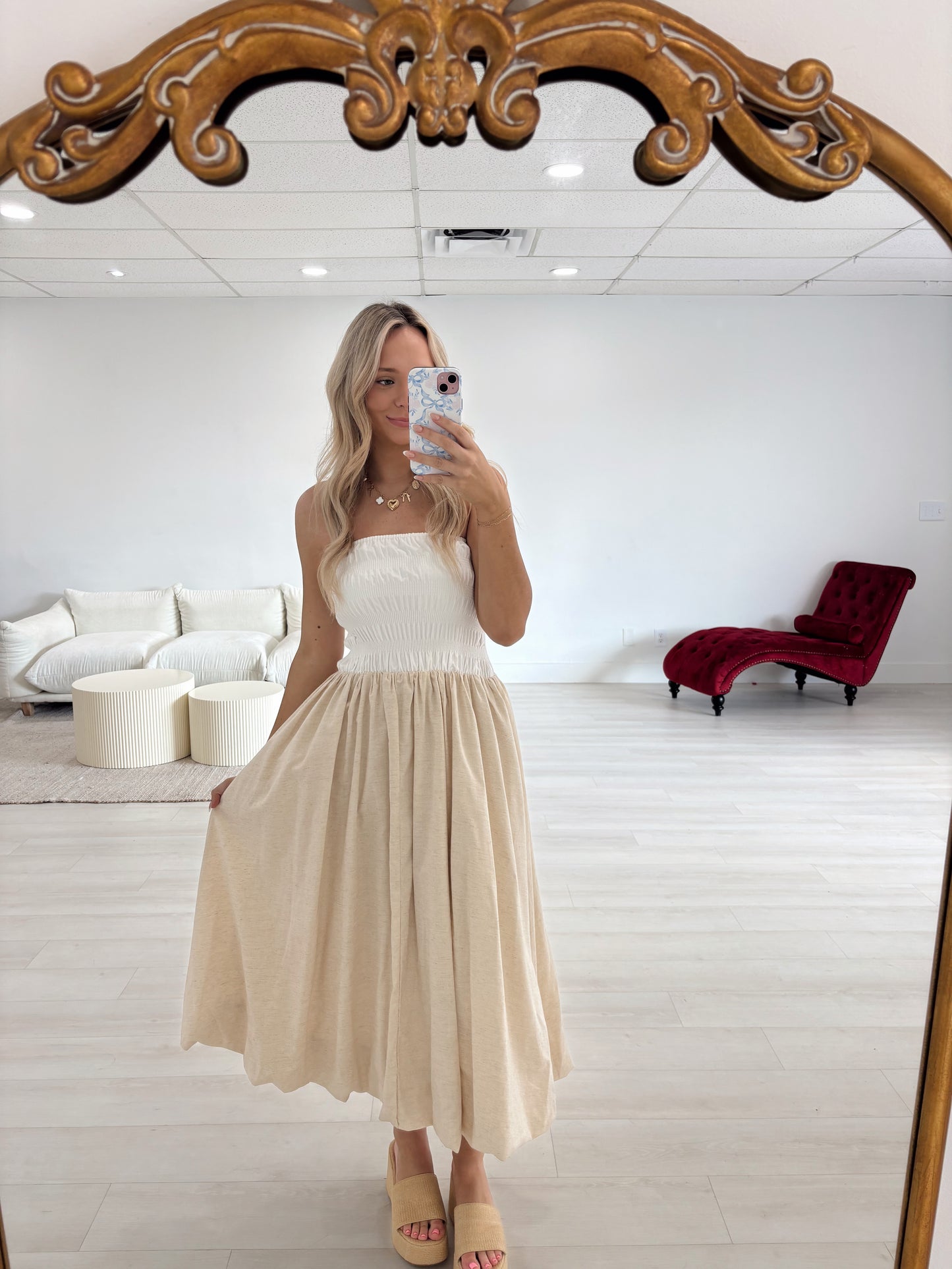 Linen Dream Midi Dress