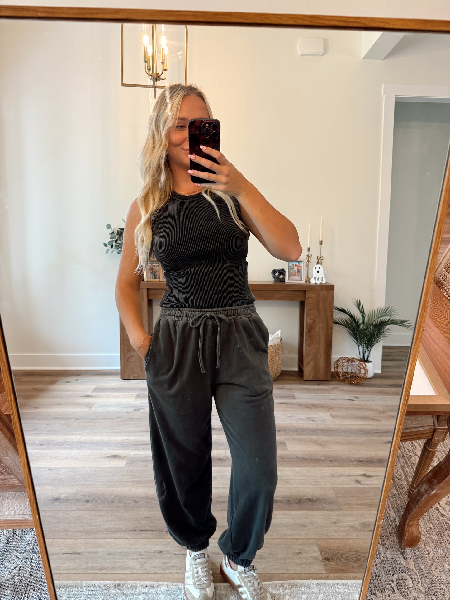 Charcoal Washed Joggers