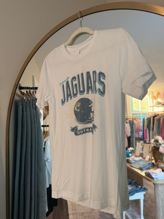 Jags White Graphic Tee