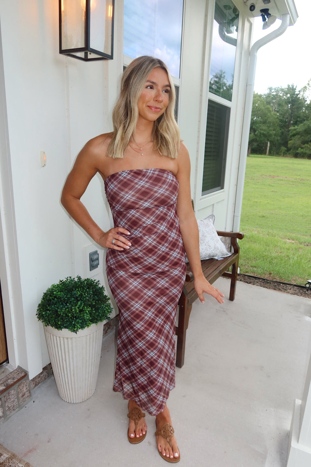 Autumn Avenue Midi Dress