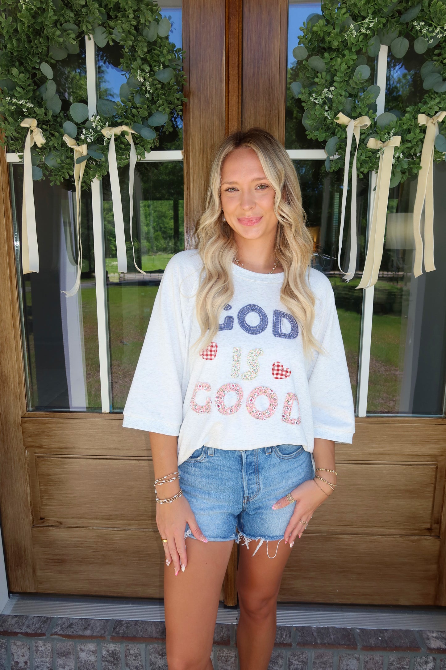 God is Good Oversized Tee