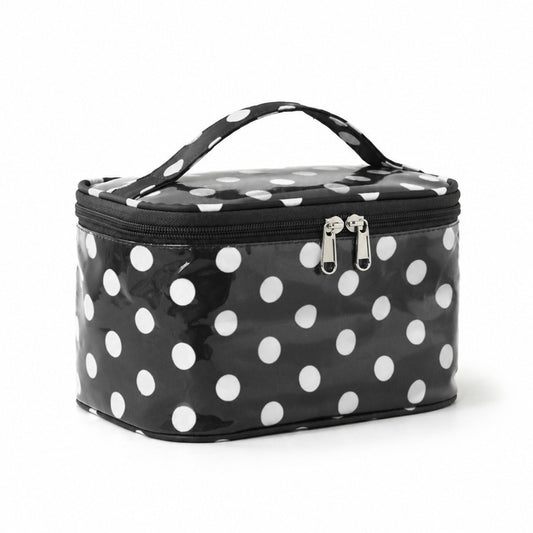 Polka Dot Cosmetic Bag