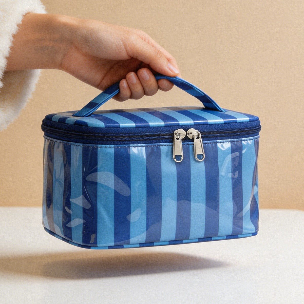 Travel Cosmetic Case - Blue