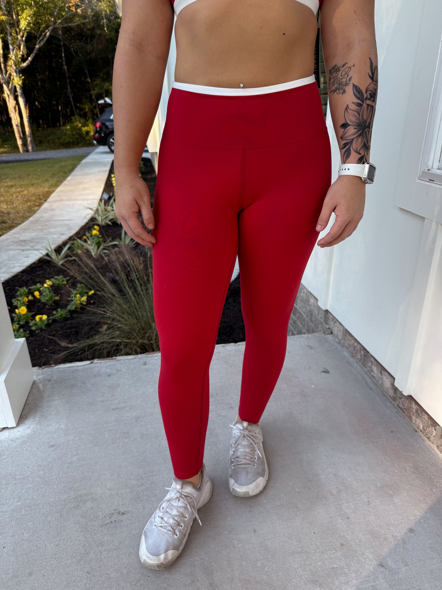 Cherry Layered Leggings