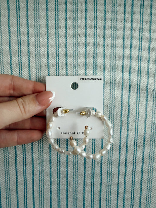 Belle Hoop Earrings