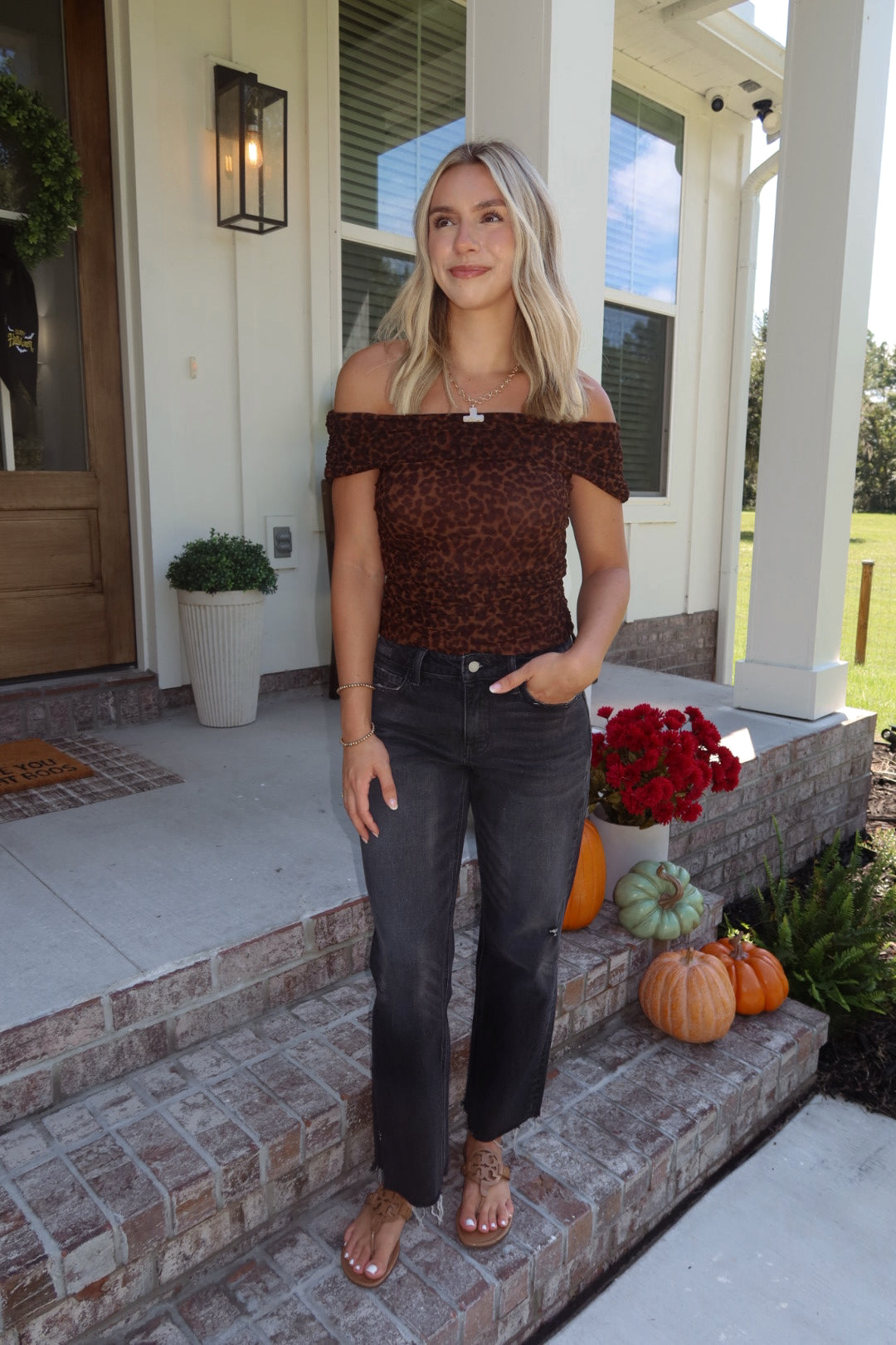 Spotted & Stunning Knit Top