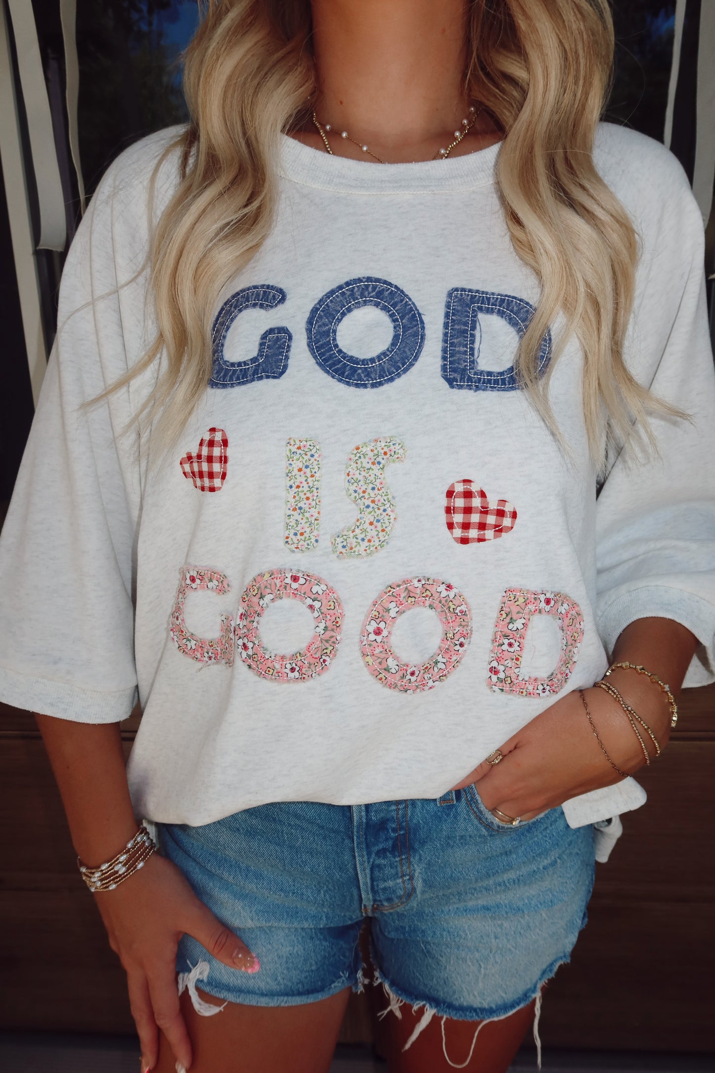 God is Good Oversized Tee