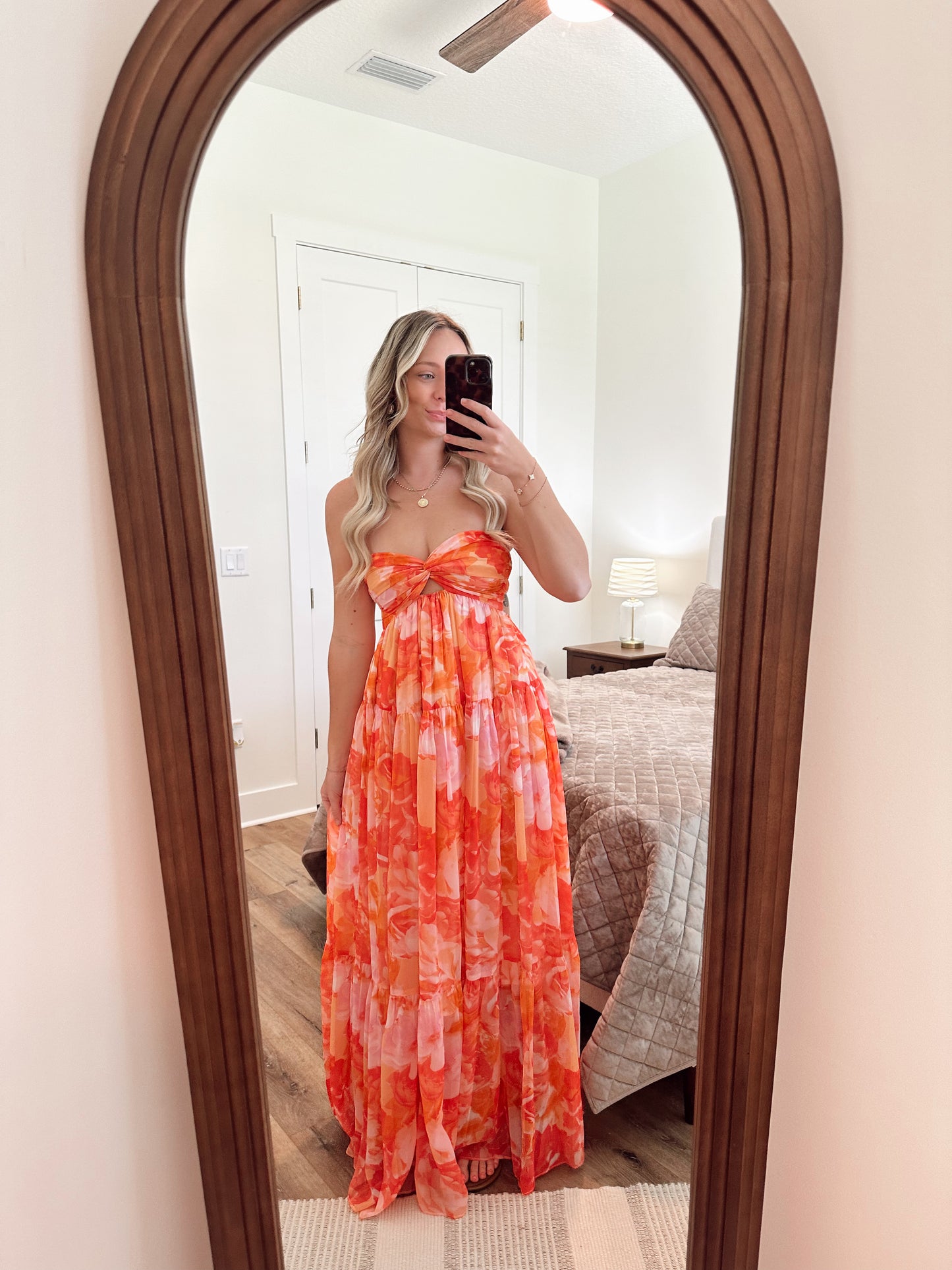 Island Sunset Maxi Dress