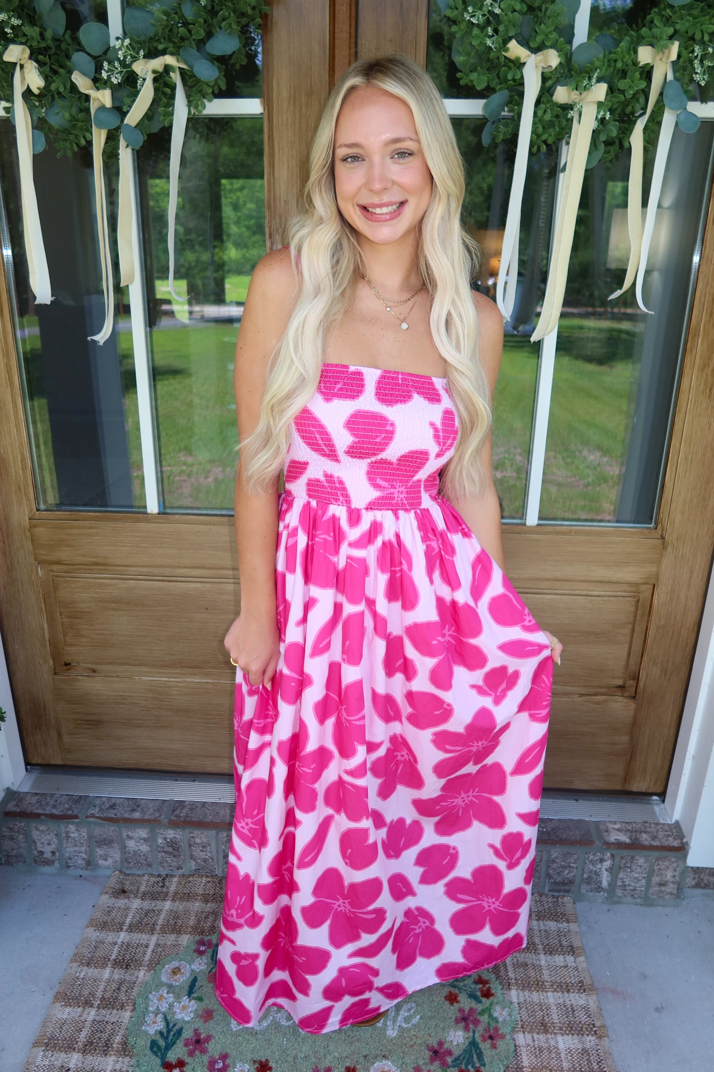 Sunkissed Hibiscus Dress