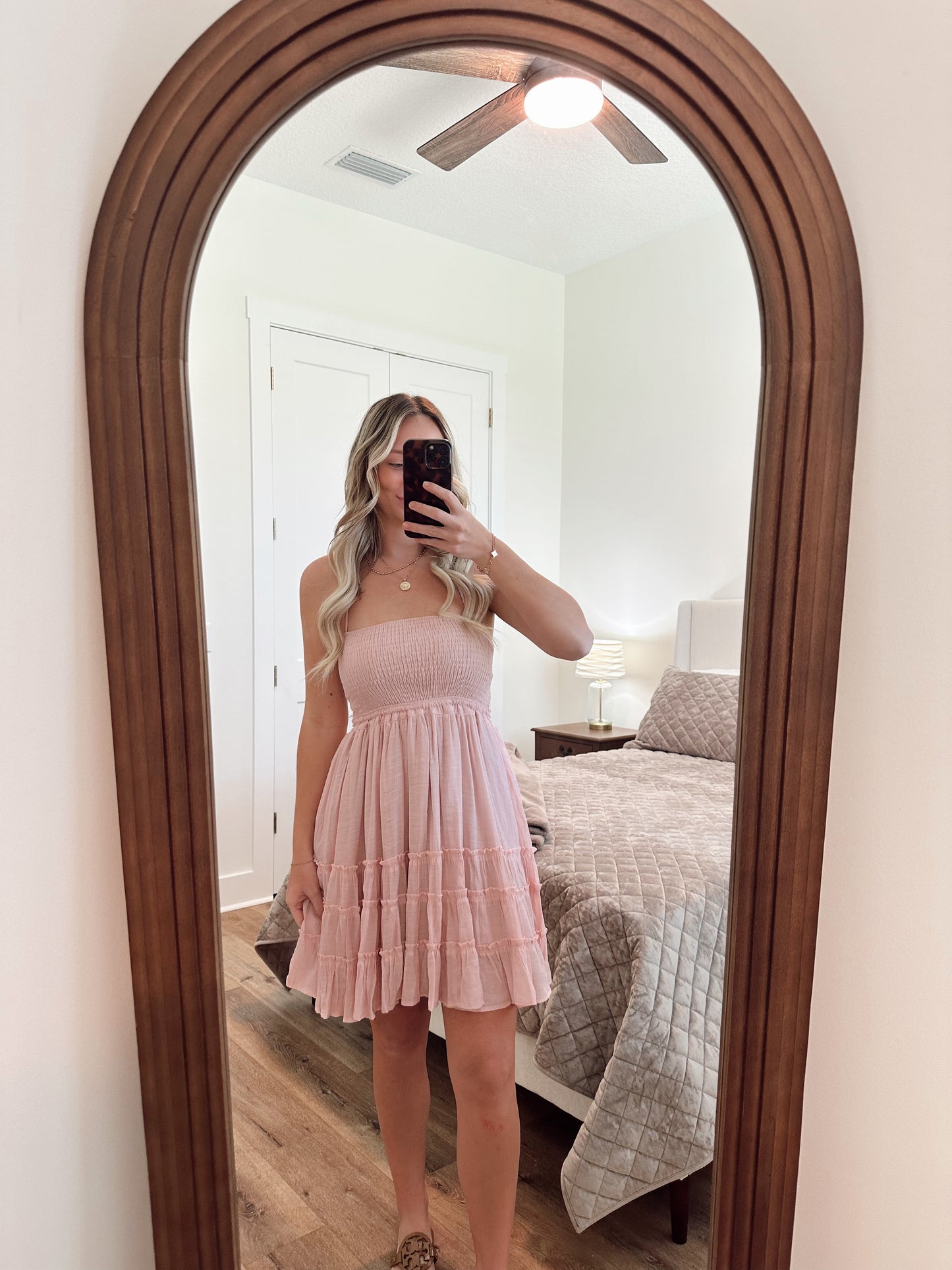 The Amelia Blush Dress