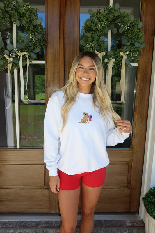 Star-Spangled Sweetheart Mockneck