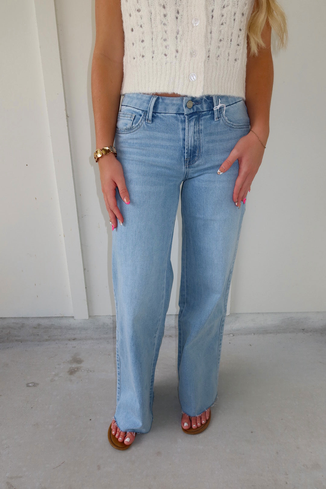 The Weekend Wide Leg Jean