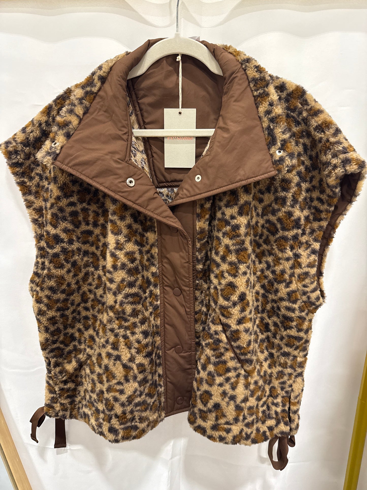 Leopard Fur Vest