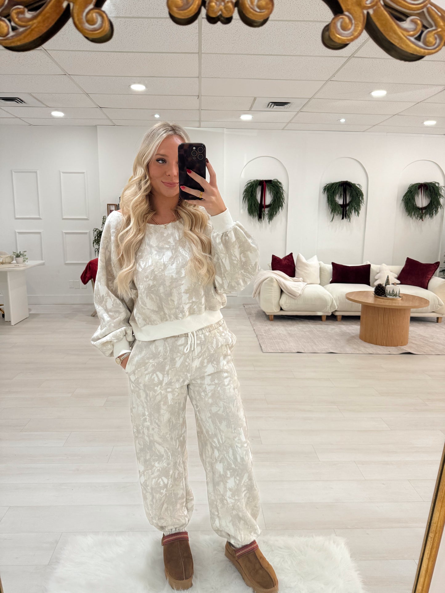 Camo Jogger Sweatpants