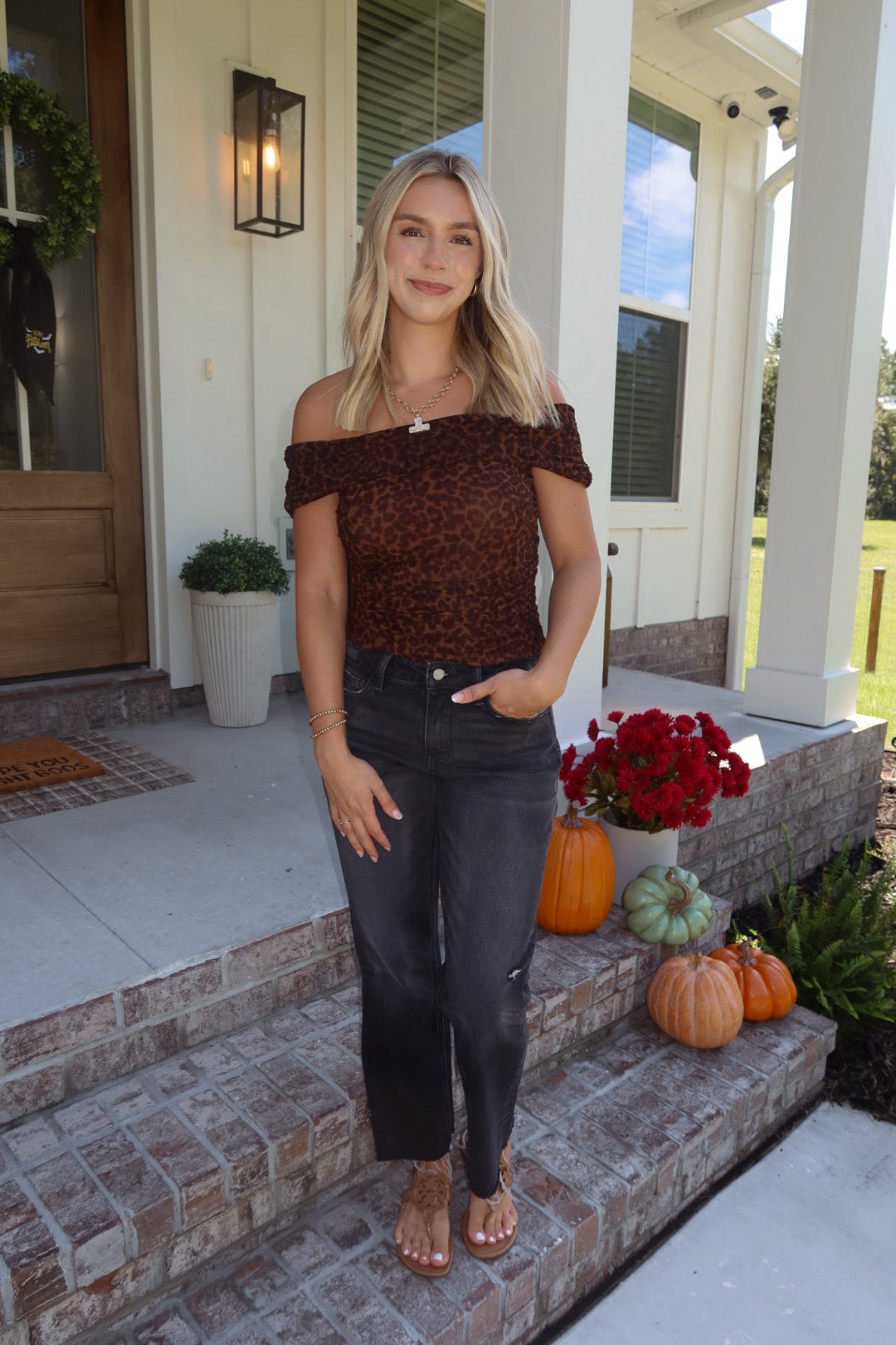 Spotted & Stunning Knit Top