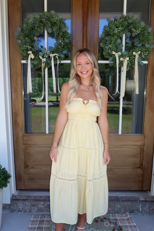 Sweet Sunny Midi Dress