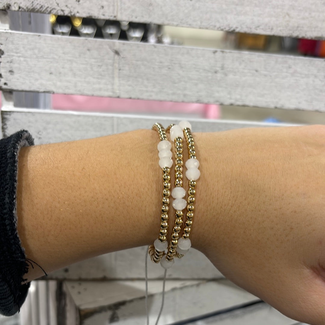 Gold Stretch Bracelet