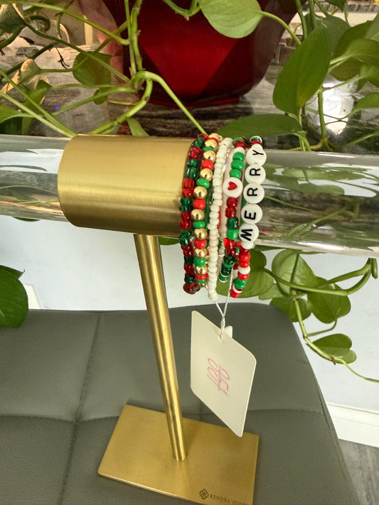 Christmas Seed Bead Multi Stackable