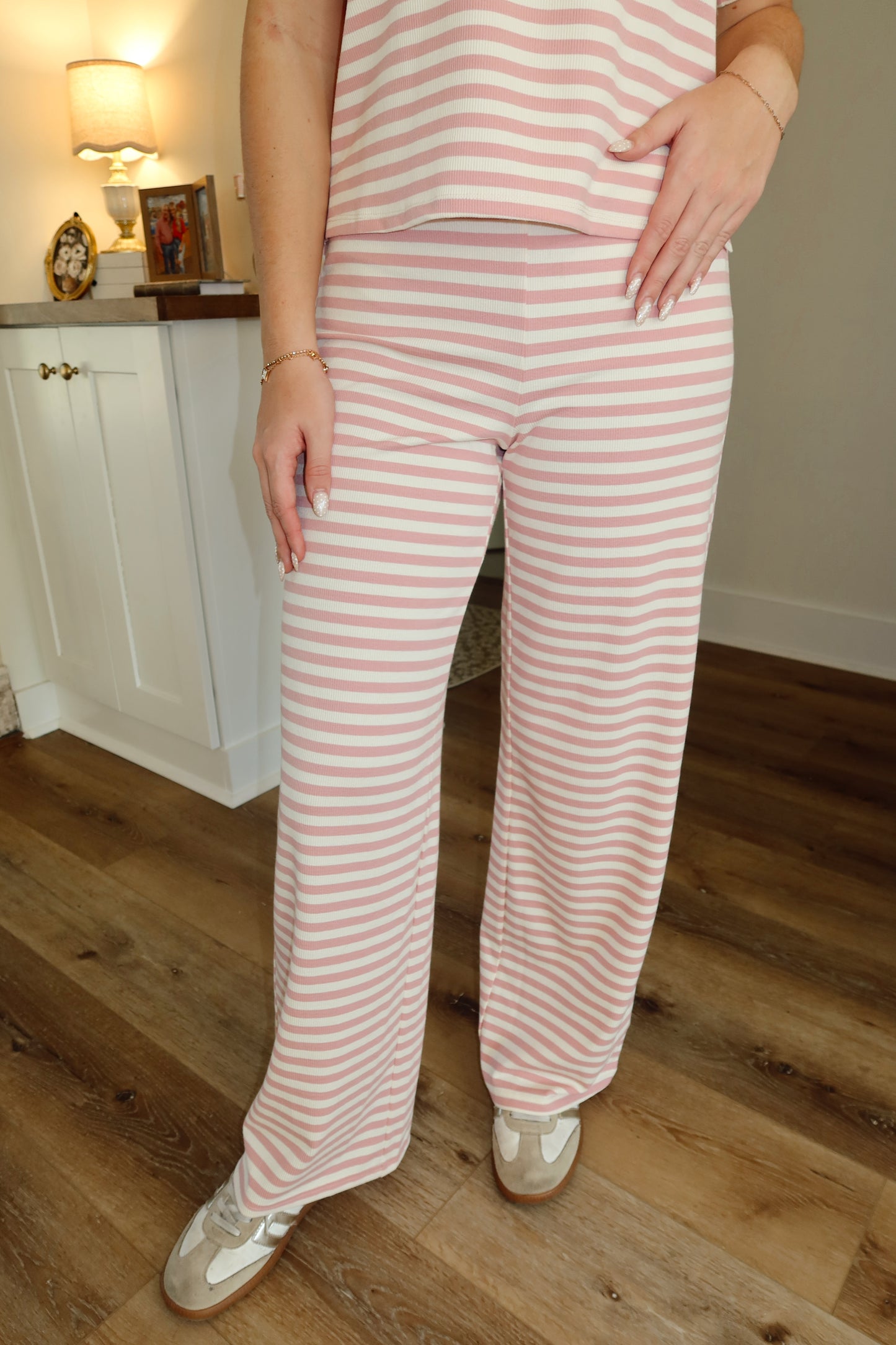 Spring Fling Pant Set - Pink