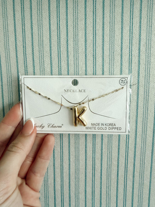 Initial Necklace