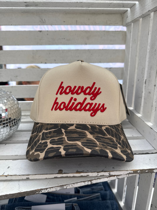 Howdy Holidays Hat