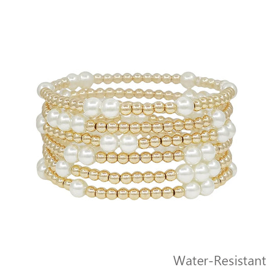 Darling Pearl Bracelet Set
