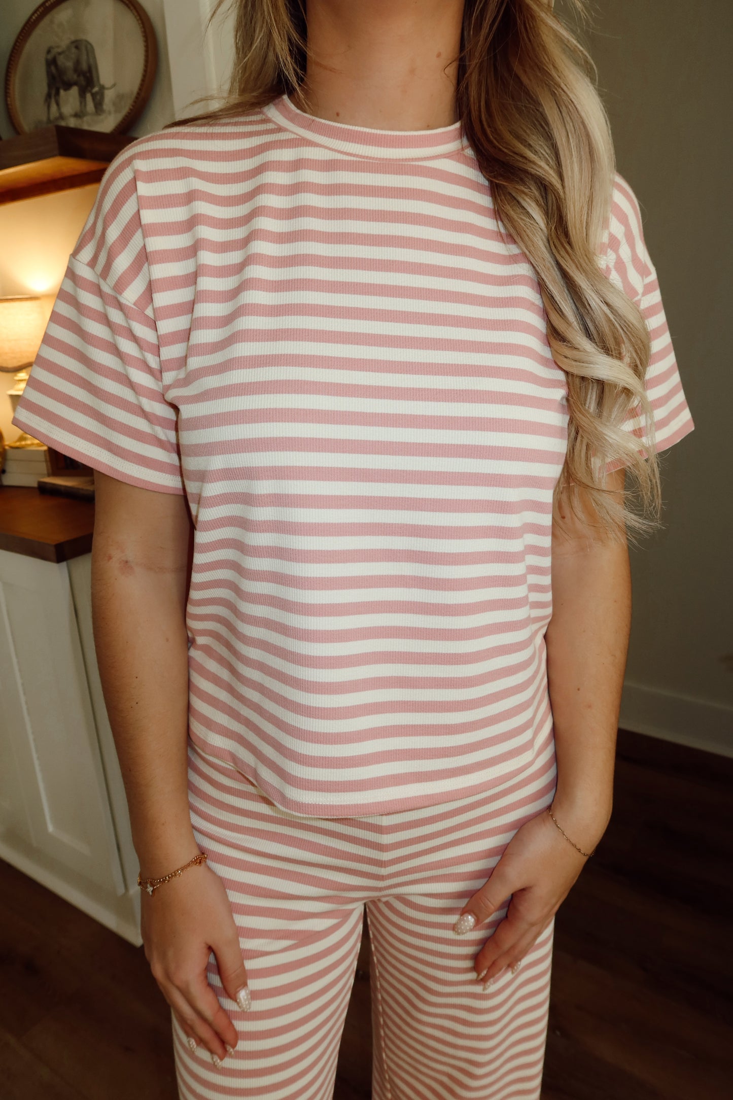 Spring Fling Pant Set - Pink