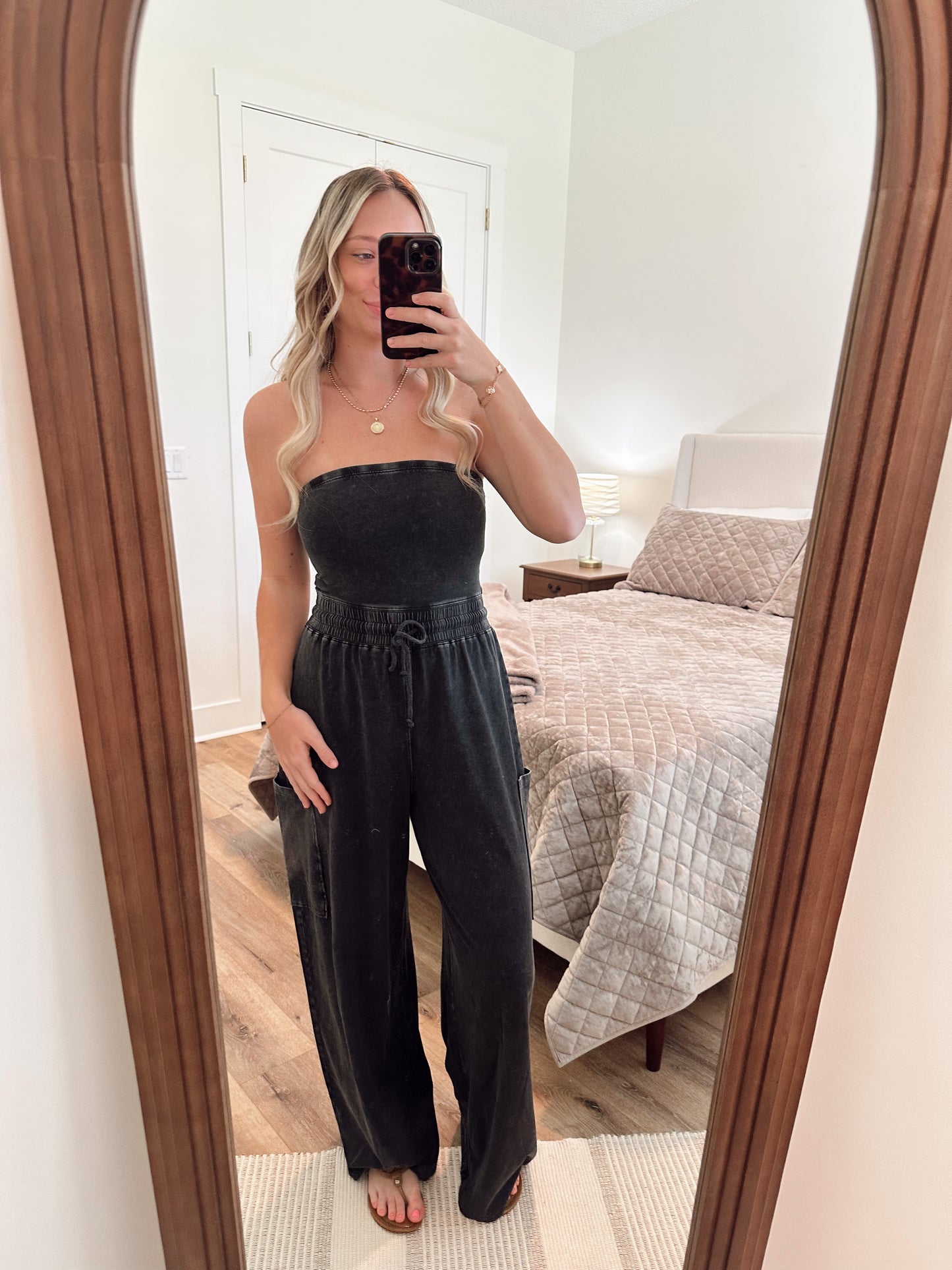 June Jumpsuit - Black