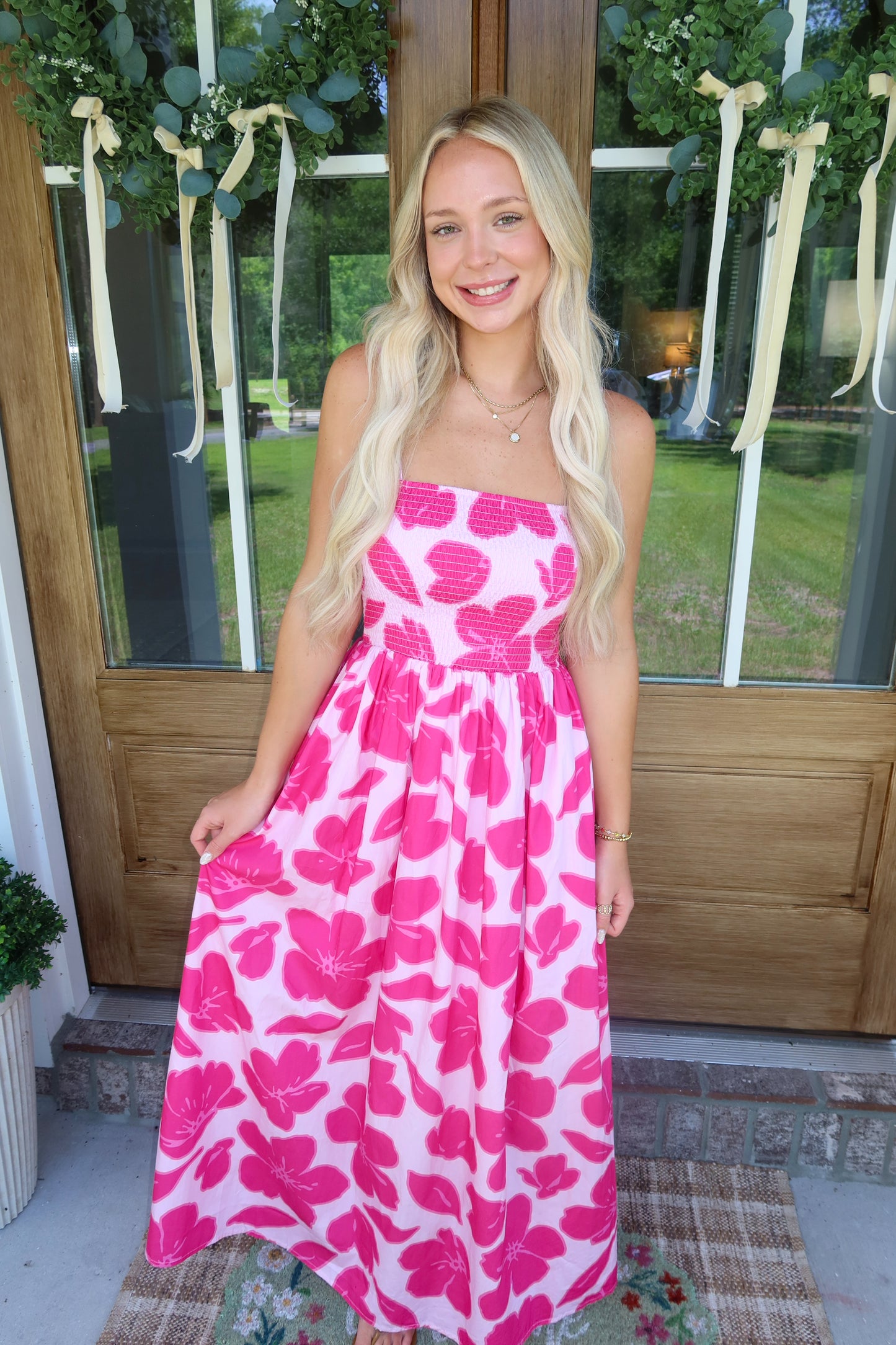 Sunkissed Hibiscus Dress