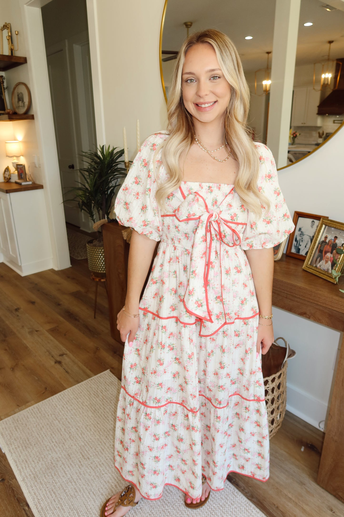 Sunday Petals Maxi Dress