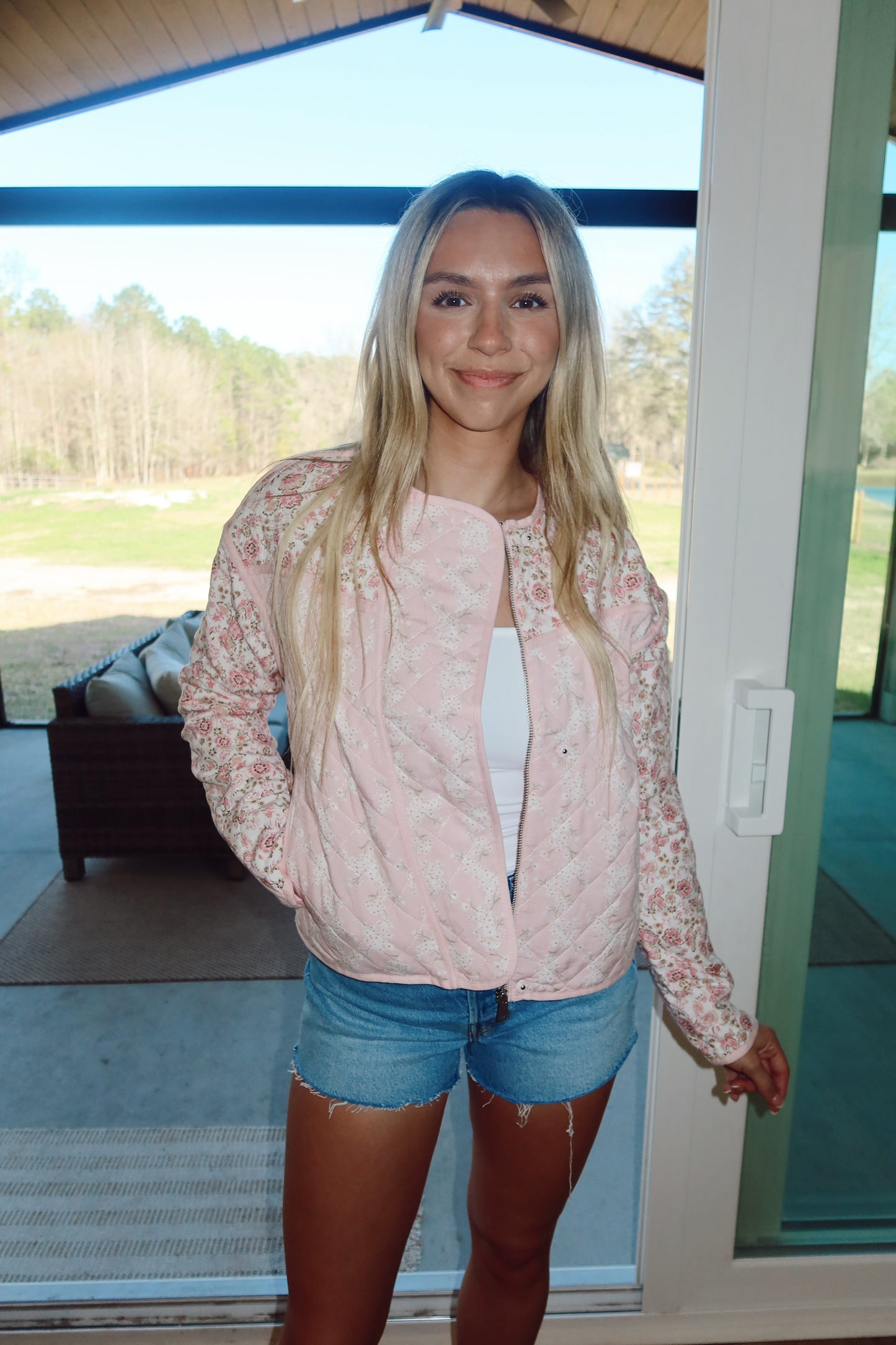 Quilted in Bloom Jacket